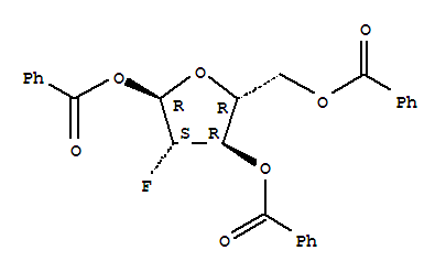 2-脫氧-2-氟-1,3,5-三苯甲?；?alpha-D-阿拉伯呋喃糖