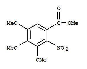2-硝基-3,4,5-三甲氧基苯甲酸甲酯