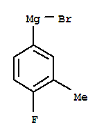 4-氟-3-甲苯基溴化鎂